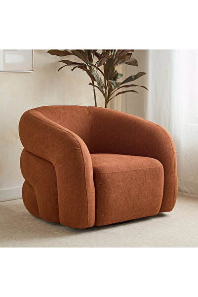 Home Box Antonio Swivel Fabric Armchair Sofa