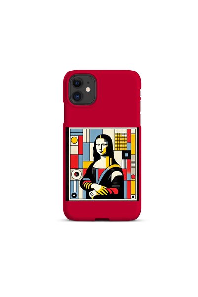 KaffCase iPhone 11 Compatible Mona Lisa Painting Design Phone Case