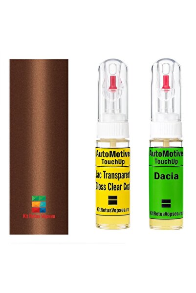 YLKRS AUTOMOTIVE Kit retus vopsea touch-up Dacia SuperNova DAC9035 (Bej Mahon...