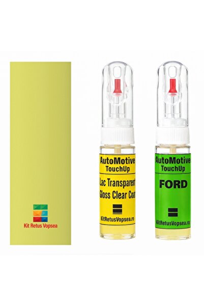 YLKRS AUTOMOTIVE Kit retus vopsea touch-up Ford Sierra FRD1001 (Yellow (prime...