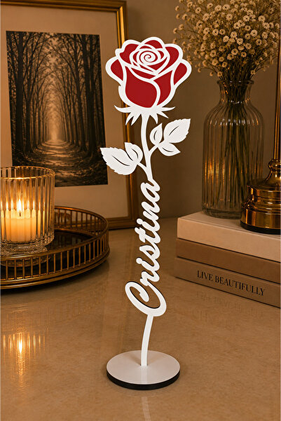 Bello Carino High quality decoration products Trandafir personalizat cu numel...