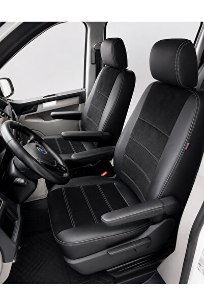 VK AUTO Volkswagen Transporter T5 T6 T7 Compatible Custom Made Seat Cover Set...
