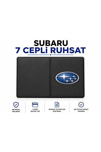 EP GARAJ OTOMOTİV حافظة ترخيص سوبارو بـ 7 جيوب