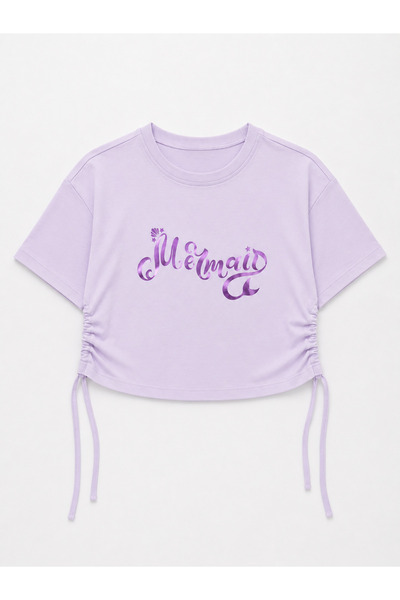 BALKABAĞI Tricou cu șnur Mermaid Lila (2-9 ani)