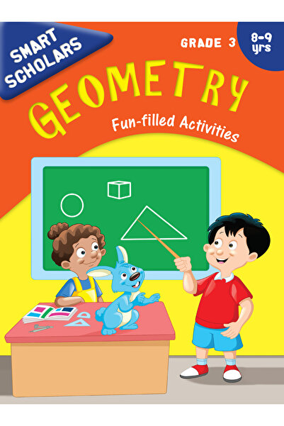 om kıds store Om Smart Scholars- Geometry Grade-3