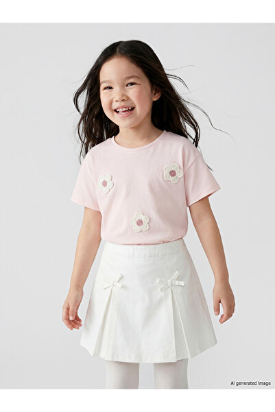 LC Waikiki Esvab • Modern & Distinctive Zero Roba Collar Embroidered Girls' T...