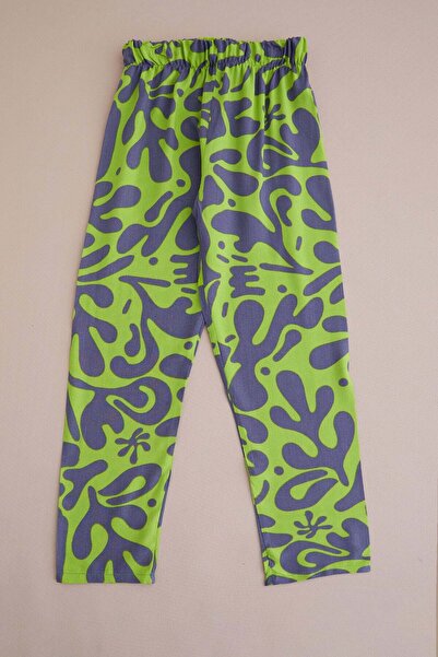 Fulla Moda cu model Pantaloni pentru fete cu talie elastică