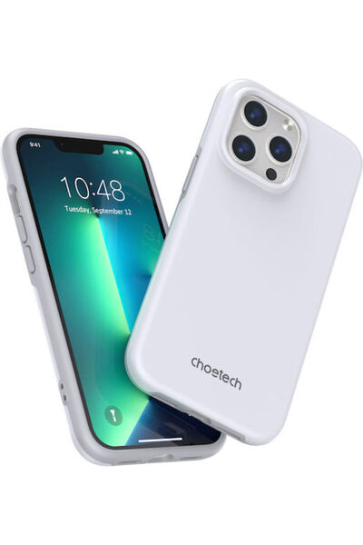 CHOETECH MFM Αντικραδασμική Πλαστική Λευκή Πίσω Θήκη (iPhone 13 Pro) Κωδικός:...
