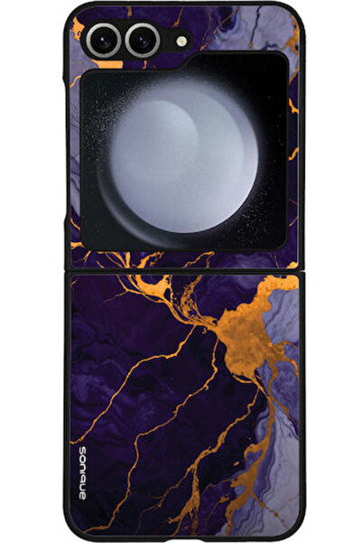 Other Θήκη Σειράς Sonique Marble για Samsung Galaxy Z Flip 6 Μωβ
