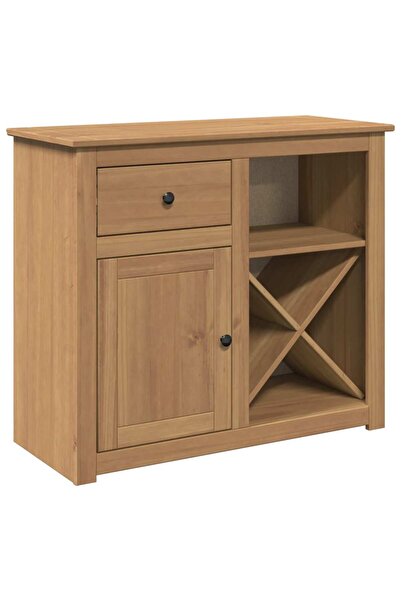 vidaxl Dulap cu sertar Panama, 93x40x80 cm, lemn masiv de pin