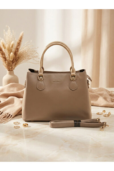 Finelook Women's Elegant Top Handle Satchel Bag - Multi-Compartment Crossbody...