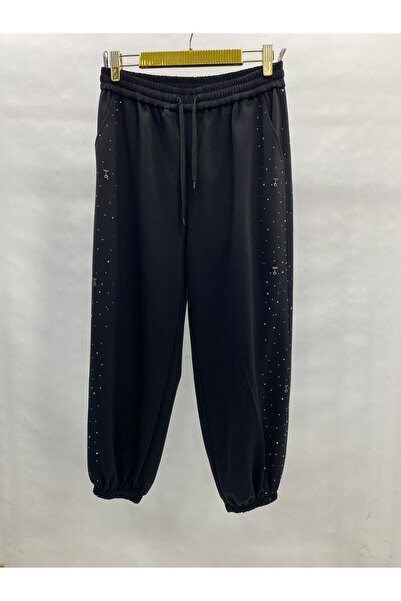 LADYDUİN Yan taş detaylı pantolon