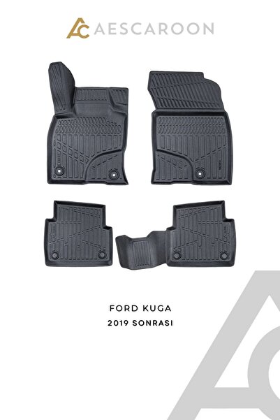 Ford Kuga 2019 Sonrası 3D Havuzlu Paspas
