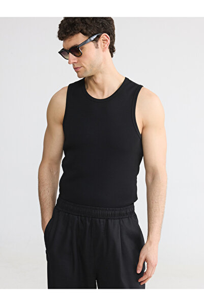 LC Waikiki Zero Roba Collar Ribbed Men's Sleeveless T-Shirt from Uzg Store fo...