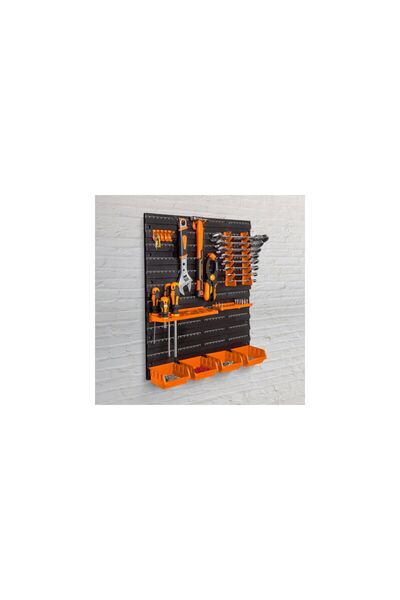Mercaton Organizator de perete pentru scule - 2 panouri - 475 x 272 x 115 mm