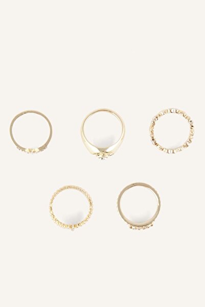 DeFacto Women's 5-Piece Ring I1277Axns
