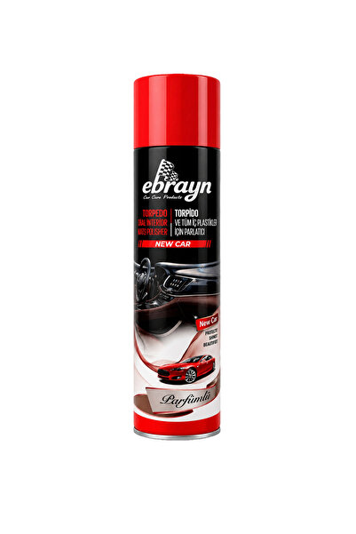 Ebrayn New Car (Yeni Araç) Kokulu Torpido Parlatıcı Sprey 300 ml