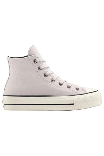 Converse Chuck Taylor All Star cu platformă, din piele întoarsă colorată, 37