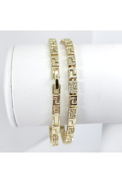 Milena BRATARA DAMA PLACATA CU AUR 14K -LUNGIME 19CM