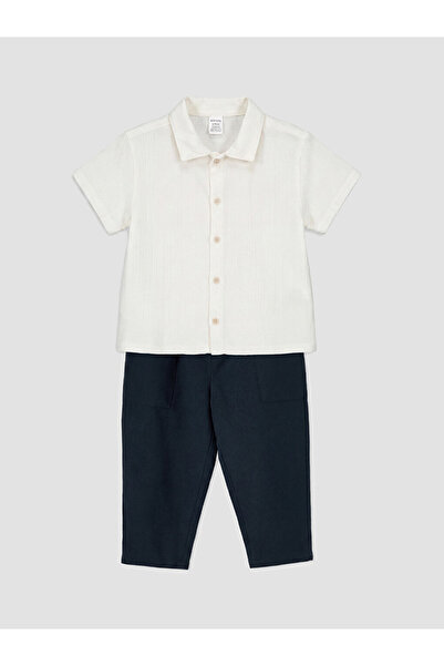 LC Waikiki Esvab • Modern & Distinctive Baby Boy Shirt and Pants Set