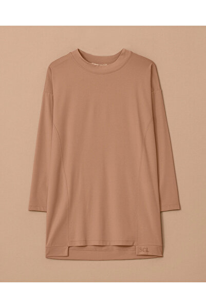 SCL Yuvarlak Yaka Oversize Tunik