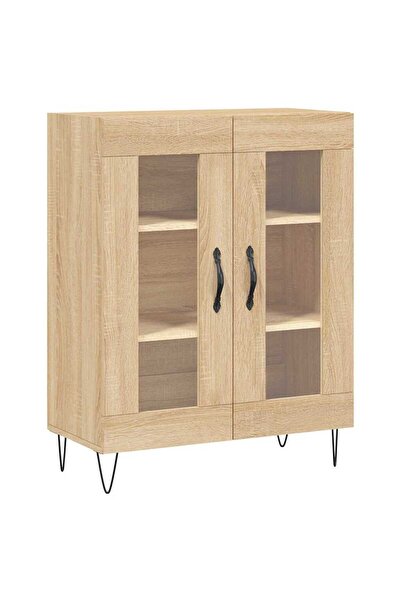 vidaxl Wardrobe, sonoma oak, 69.5x34x90 cm, composite wood