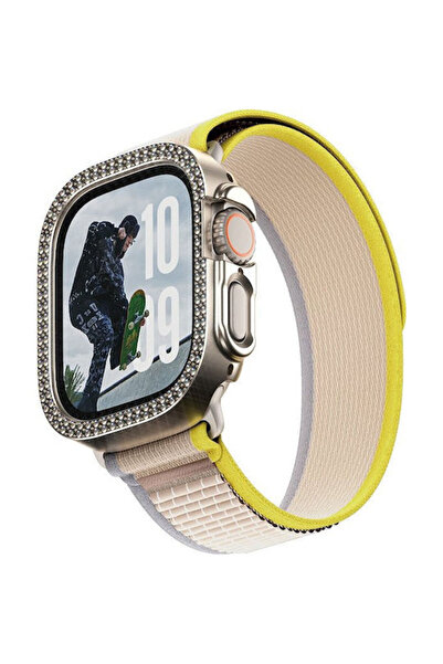 Panzer Glass PanzerGlass Λουράκι Σιλικόνης Χρυσό (Apple Watch Ultra / Ultra 2...