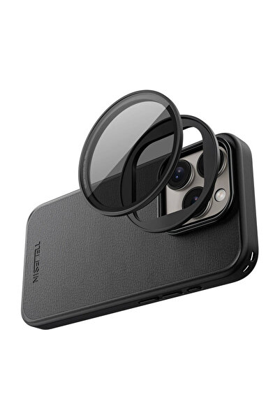 TELESIN Filtru VND 58mm pentru iPhone 15 Pro Pro Max Filtru Polarizator Variabil
