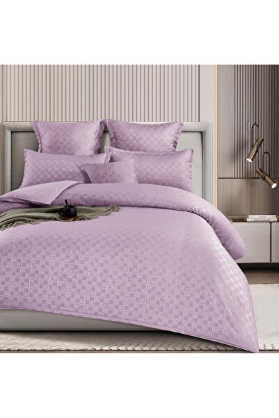 OEM Fine Cotton Duvet Cover Set with Stretchy - Deluxe - 6 pieces | 14695-C