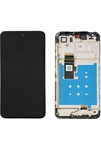 Motorola Πακέτο Επισκευής Οθόνης με Μηχανισμό Αφής και Πλαίσιο για Moto G23 (...