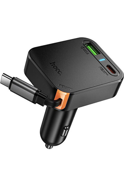 hoco. Hoco NZ18 Guardian Φορτιστής Αυτοκινήτου 65W με Θύρες: 1xUSB 1xType-C μ...