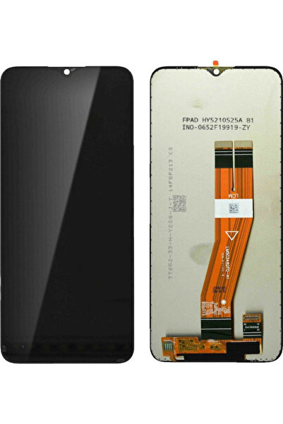 Samsung Οθόνη με μηχανισμό αφής για Galaxy A03 (Μαύρο) Κωδικός: GH81-21625A