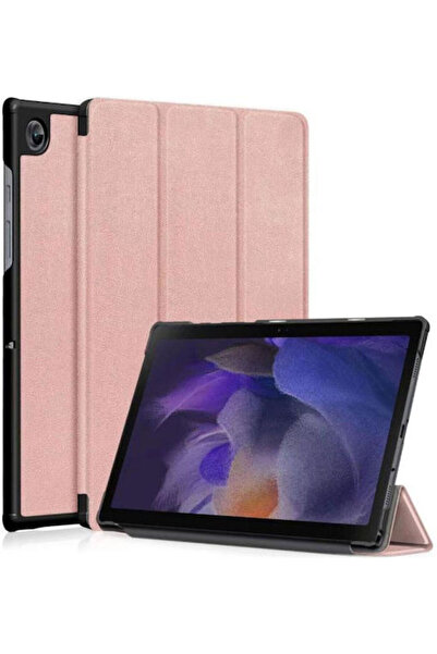 inos Έξυπνη Θήκη Flip Ροζ Χρυσό για Galaxy Tab A8