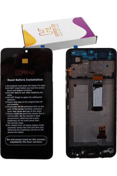 Hyper Οθόνη με μηχανισμό αφής και πλαίσιο για Xiaomi Redmi A5 (Μαύρο)