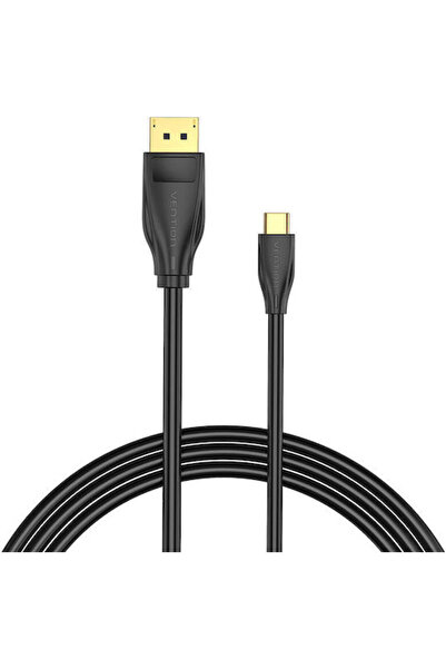 Vention Καλώδιο USB 2.0 USB Type-C Αρσενικό σε USB-A Μαύρο 1.5μ