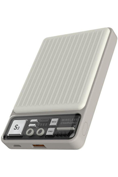 Devia Power Bank 10000mAh 22.5W με θύρα USB-A Power Delivery Λευκό
