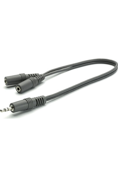 Vivanco Μετατροπέας 3.5mm αρσενικό σε 3.5mm 2x θηλυκό 1 τεμάχιο 46510