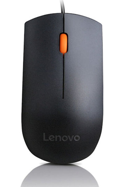 LENOVO 300 Ενσύρματο Ποντίκι Μαύρο