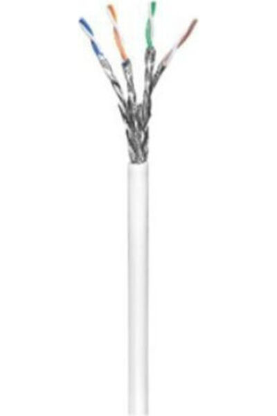 goobay Καλώδιο Ethernet Gigabit S/FTP Κατηγορίας 6, 20μ, Λευκό, Κωδικός: 94217