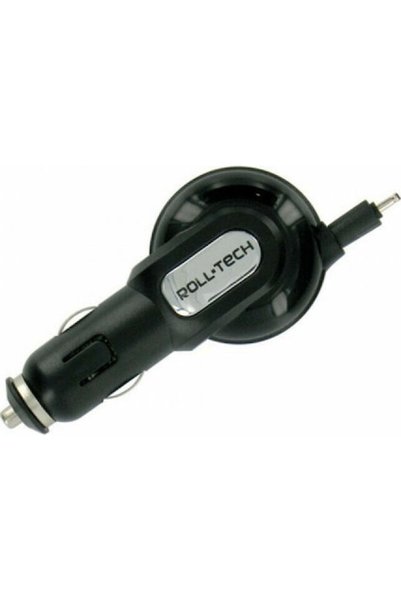 Lampa Φορτιστής Αυτοκινήτου Roll Tech με ενσωματωμένο καλώδιο, Μαύρο, Κωδικός...