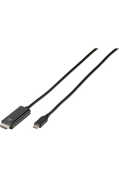 Vivanco Καλώδιο HDMI αρσενικό - HDMI αρσενικό 1,5μ Μαύρο Κωδικός: 45512