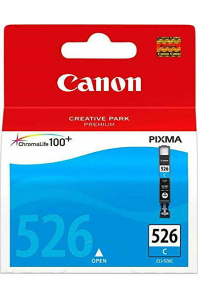 Canon CLI-526 Γνήσιο Μελάνι Εκτυπωτή InkJet Κυανό (4541B001)
