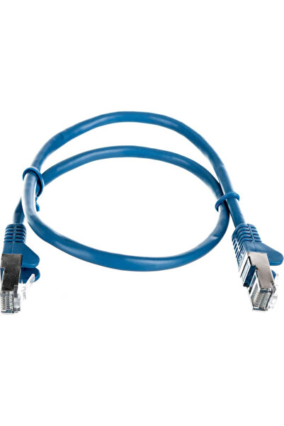 goobay Καλώδιο Ethernet F/UTP Cat.5e 0,5μ Μπλε Κωδικός: 50157