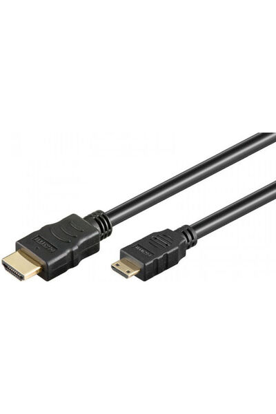 OEM Καλώδιο HDMI αρσενικό - mini HDMI αρσενικό 1,5μ Μαύρο