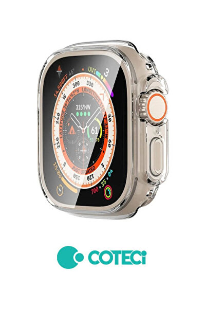 COTECi Θήκη TPU Apple Watch 49mm Διαφανής