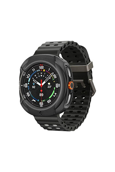 Spigen LIQUID AIR Θήκη Σιλικόνης σε Μαύρο χρώμα για Samsung Galaxy Watch 8 Cl...