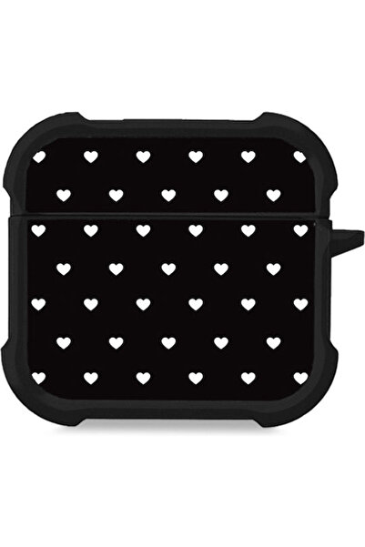 Other Θήκη Σιλικόνης Sonique Heart Series σε Μαύρο χρώμα για Apple AirPods 4