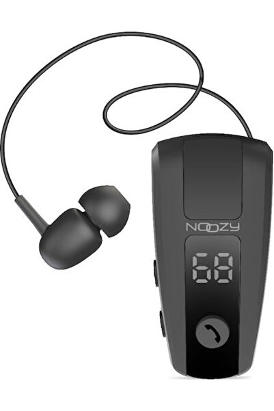 Other Noozy Roller BH69 Ενδοωτικό Ακουστικό Bluetooth Handsfree Πέτου Μαύρο