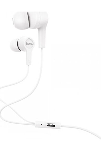 hoco. Hoco M50 Ενδοωτικά Handsfree με βύσμα 3.5mm Λευκό