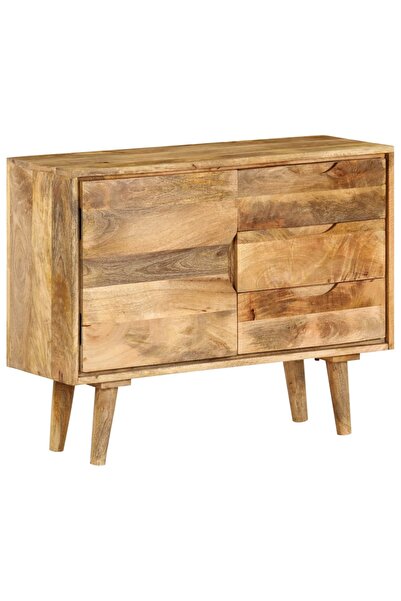 vidaxl Dulap, 90x30x69 cm, lemn masiv de mango